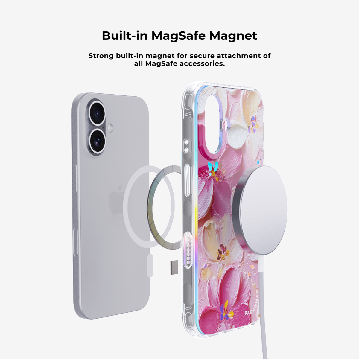 SakuraDream|Pink MagSafe Phone Case Grip Set Grip Set