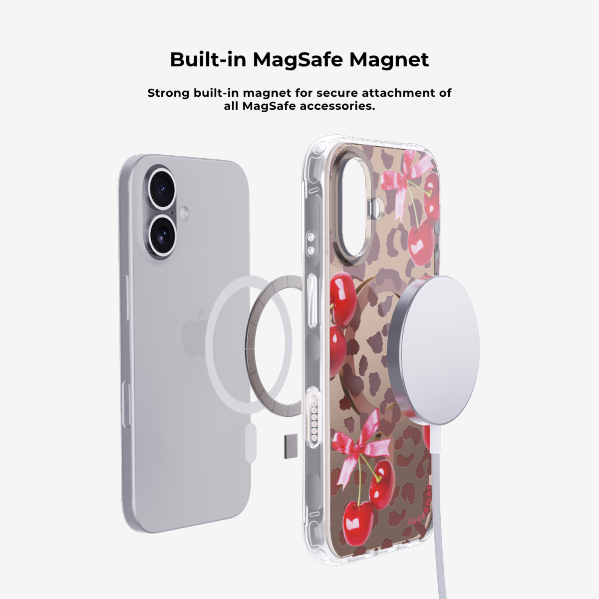 Cherry Luxe | MagSafe Phone Case