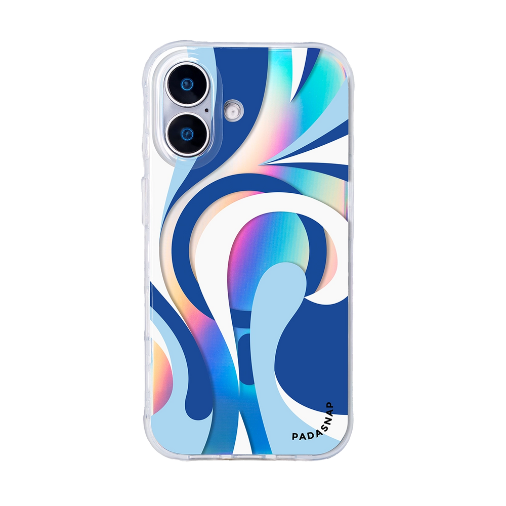 Luminous Strokes | Blue MagSafe Phone Case