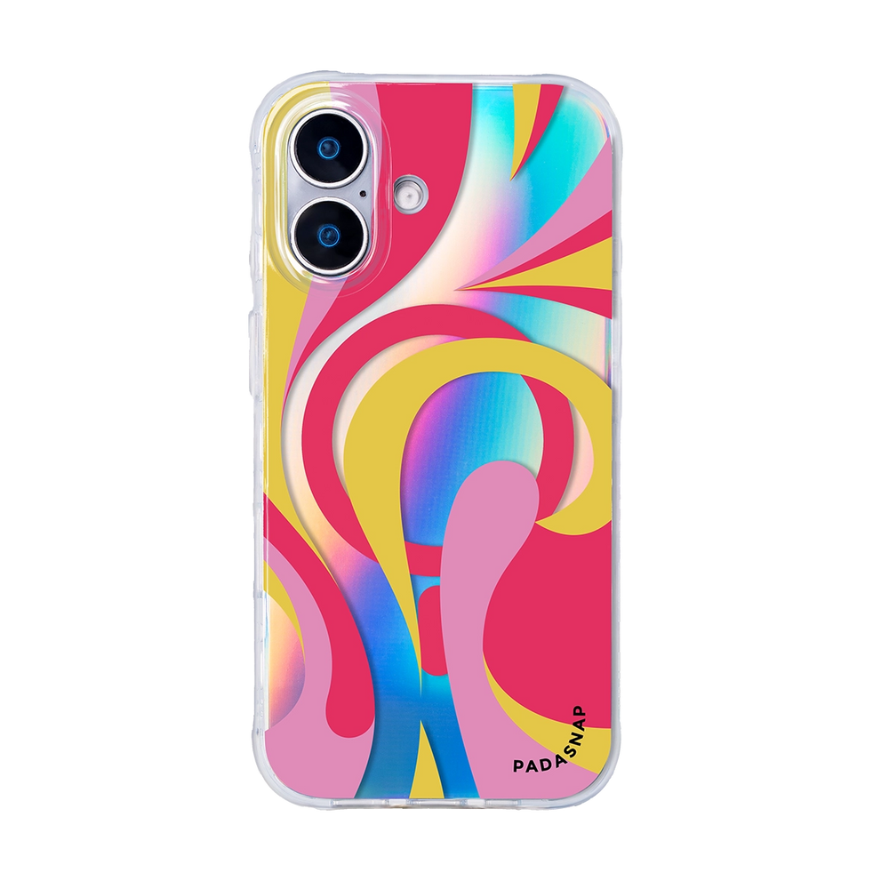 Luminous Strokes | Red MagSafe Phone Case