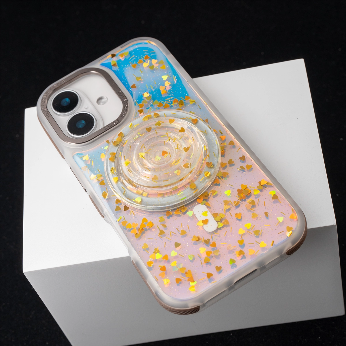 Laser Heart | MagSafe Phone Case Grip Set