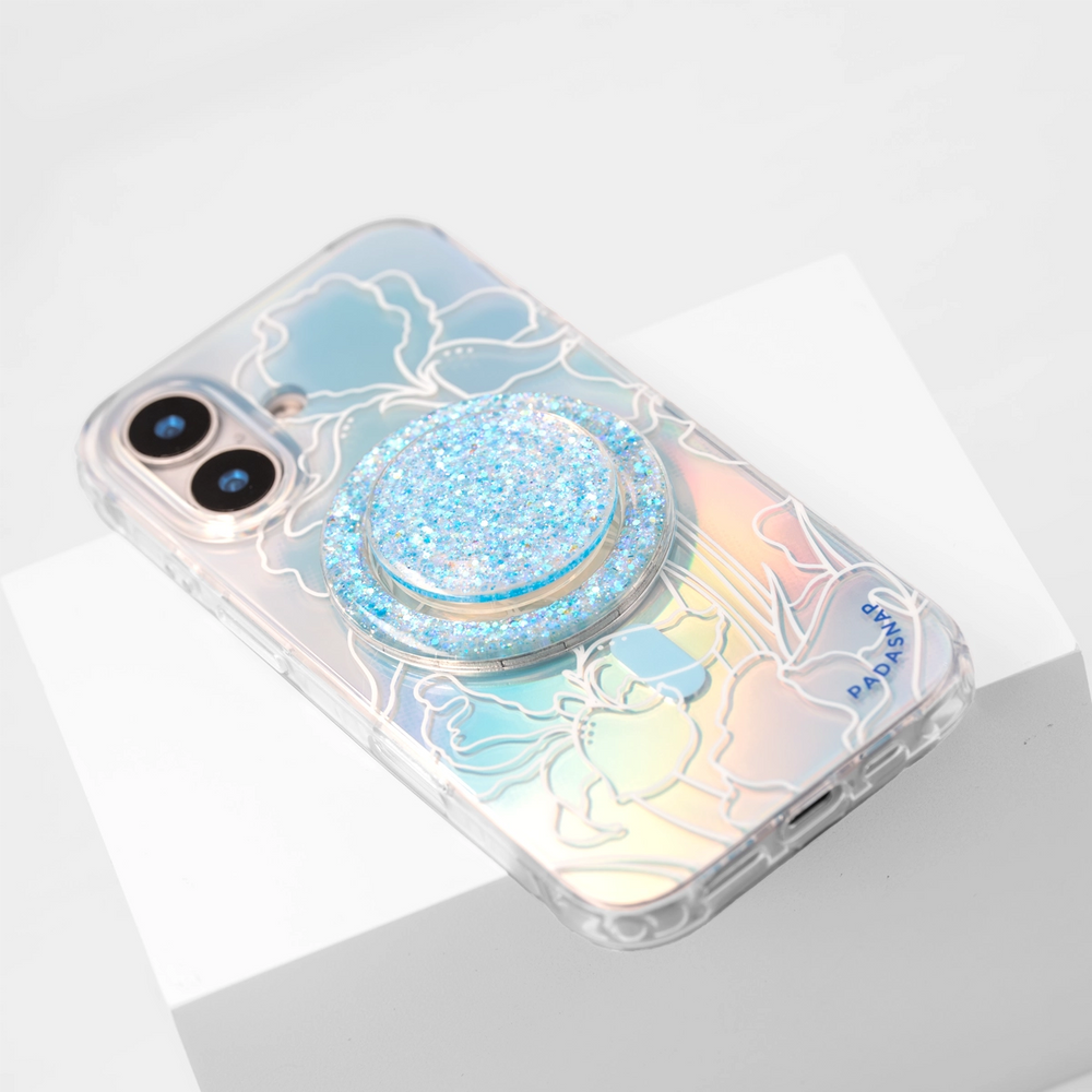 Spectra Grove | Blue MagSafe Phone Case Grip Set