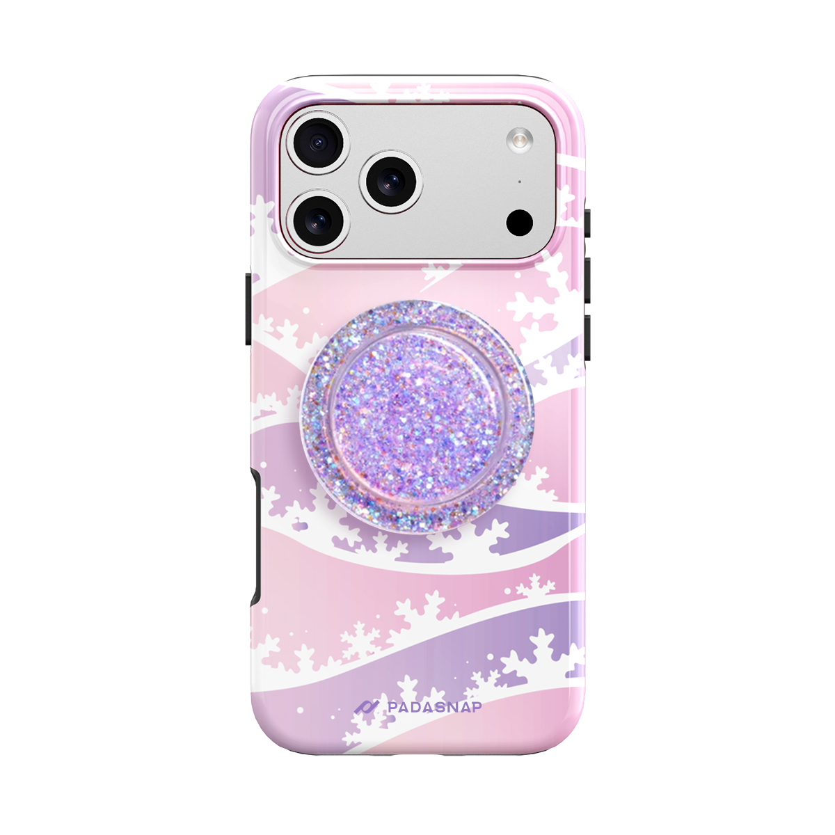 Winter Snowflake MagSafe Phone Case Grip Set
