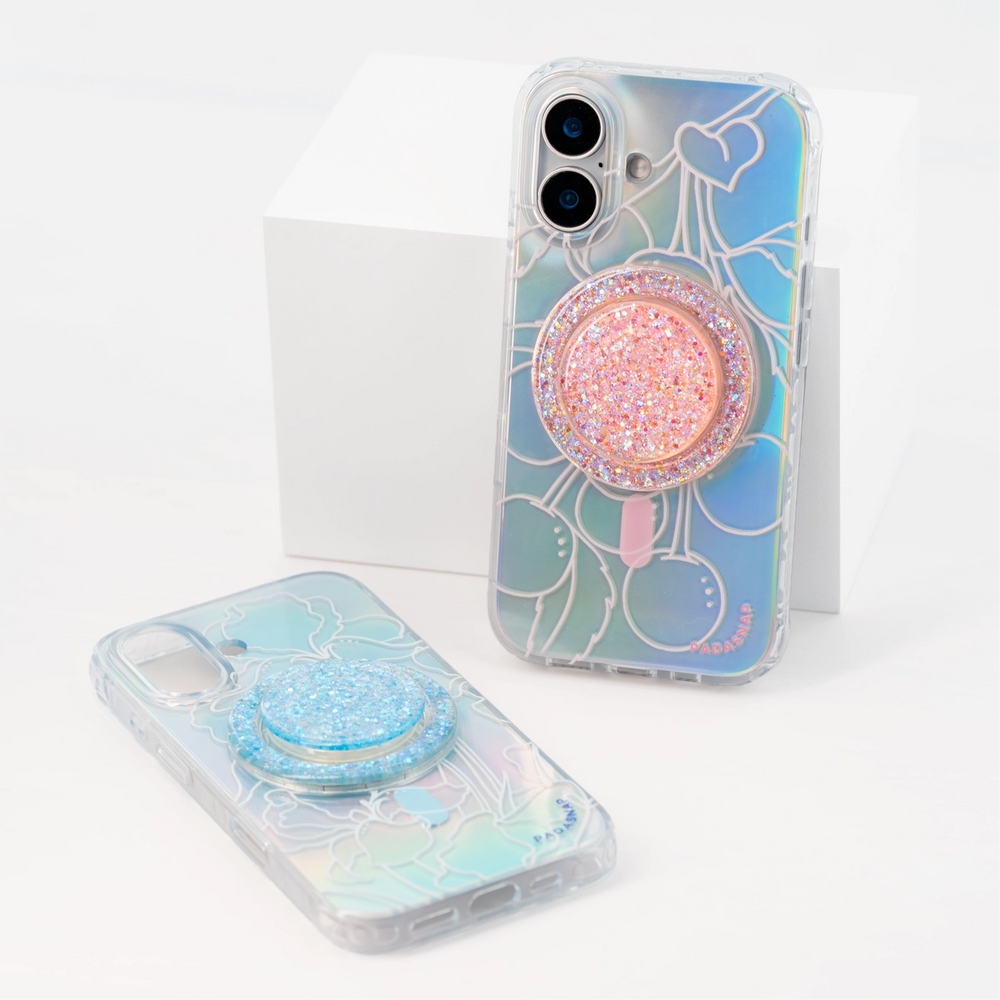 Spectra Grove | Blue MagSafe Phone Case Grip Set