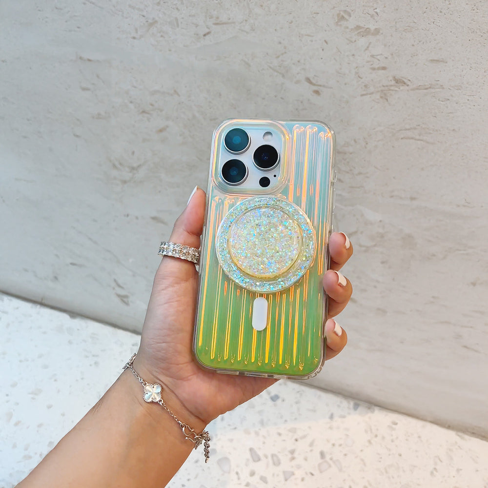 Aurora Valise | Laser MagSafe Phone Case Grip Set