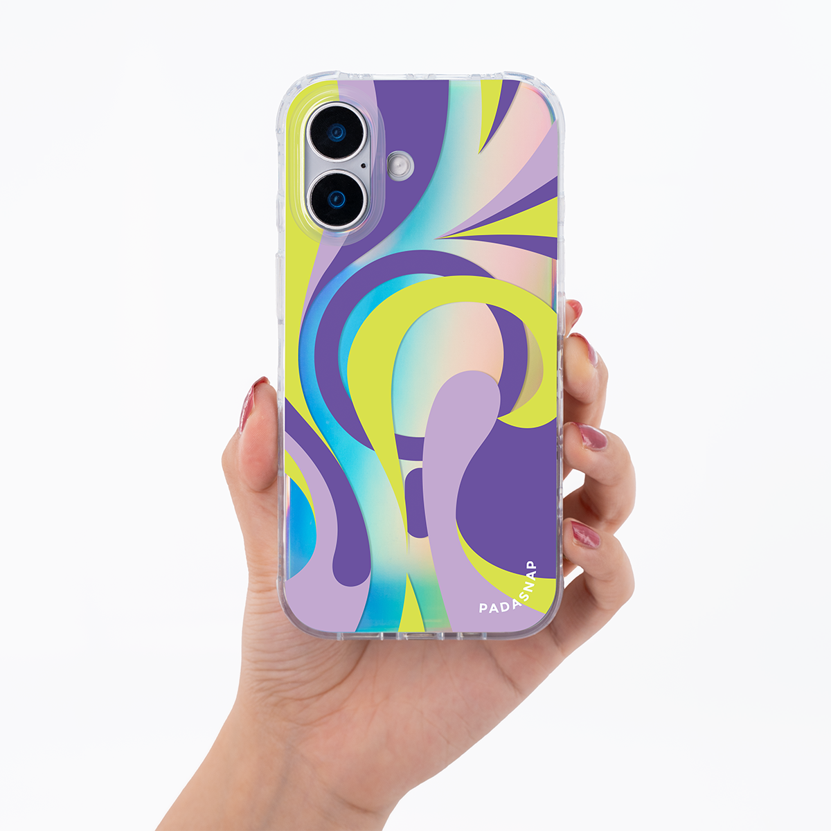 Luminous Strokes | Pueple MagSafe Phone Case