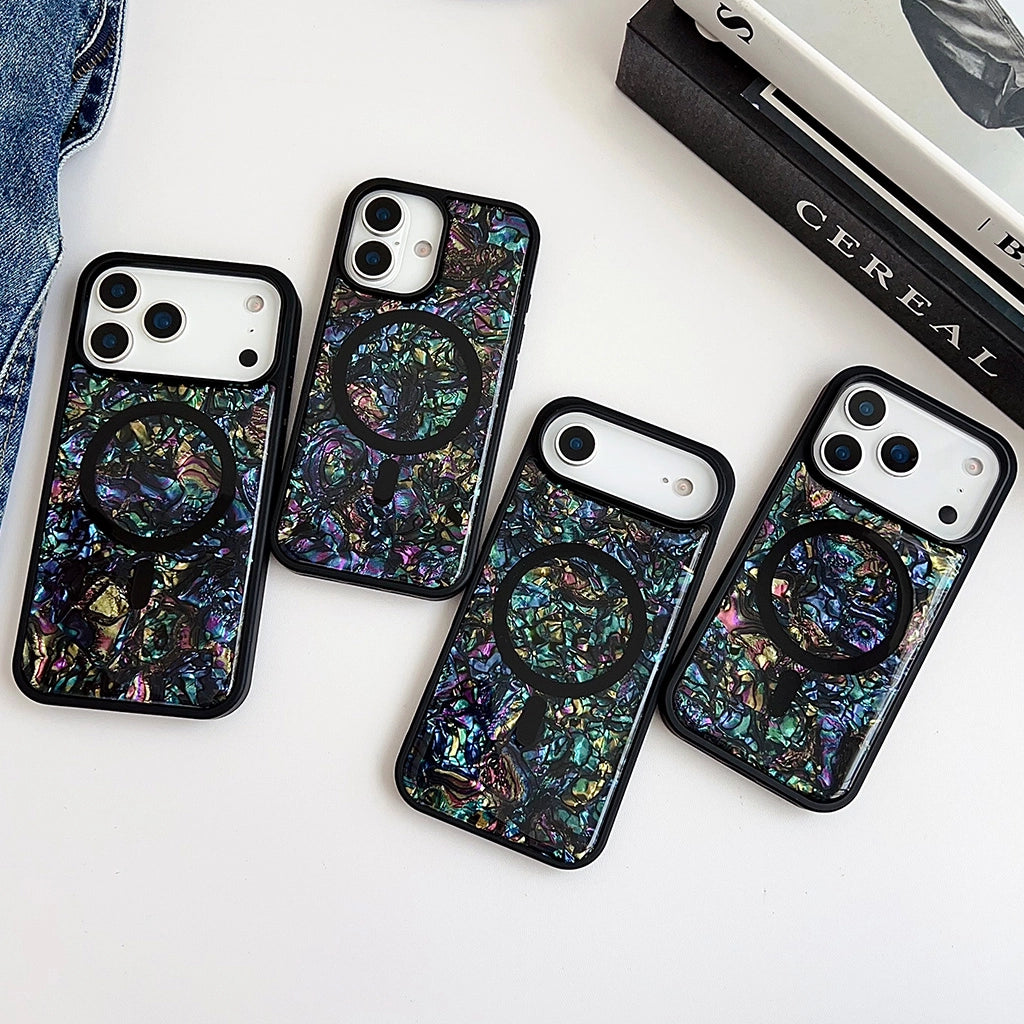 Opaline|Black MagSafe Phone Case Grip Set
