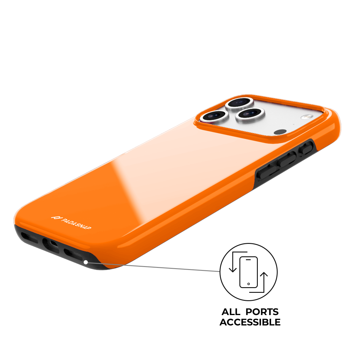 MonoTone | Orange MagSafe Phone Case