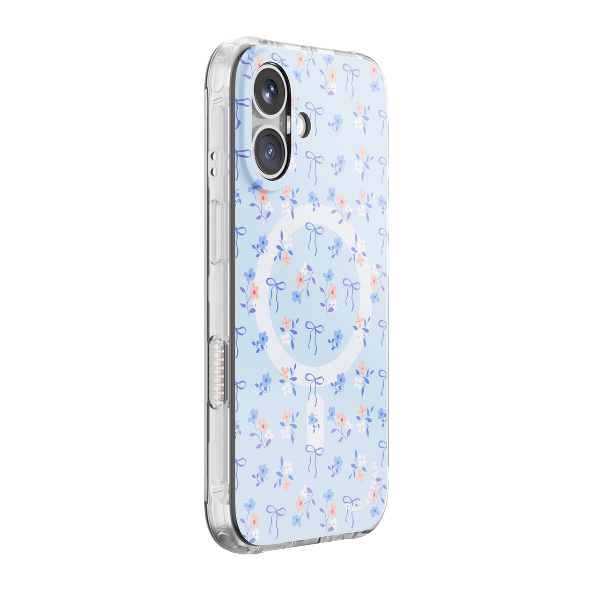 Cottage Bloom|Pink MagSafe Phone Case Grip Set