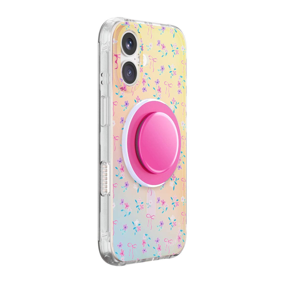 Cottage Bloom|Pink MagSafe Phone Case Grip Set