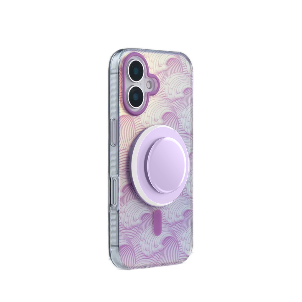 Sea Vibe | Pink MagSafe Phone Case Grip Set