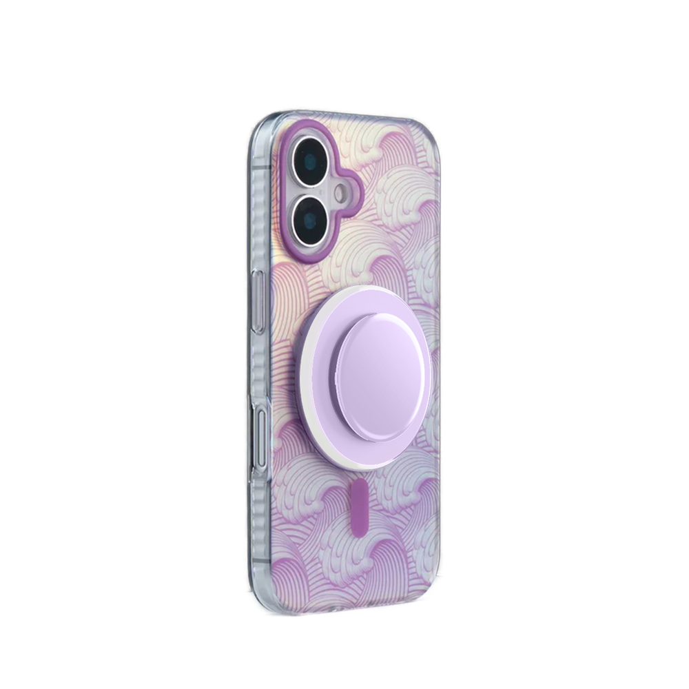 Sea Vibe | White MagSafe Phone Case Grip Set