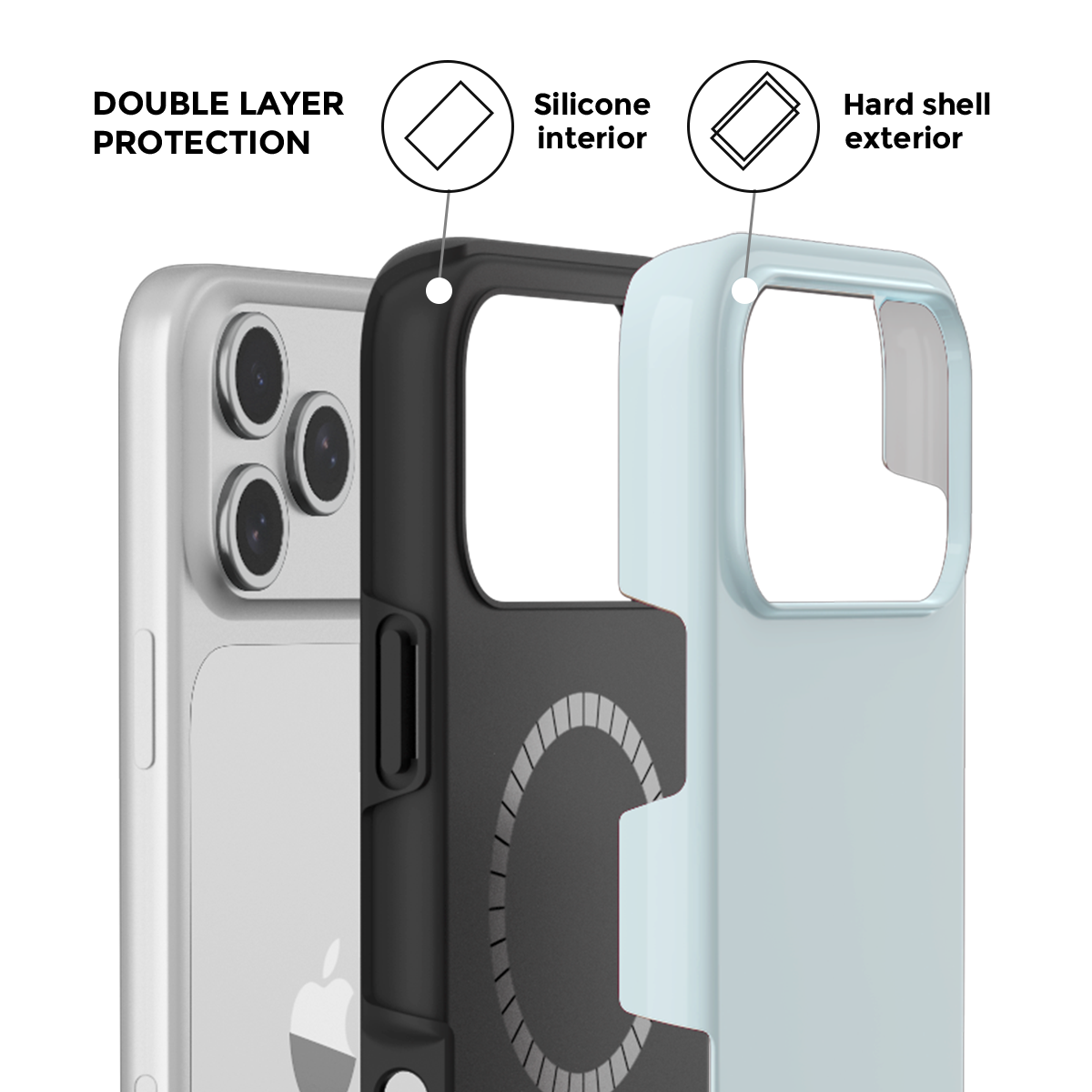 MonoTone | Blue MagSafe Phone Case