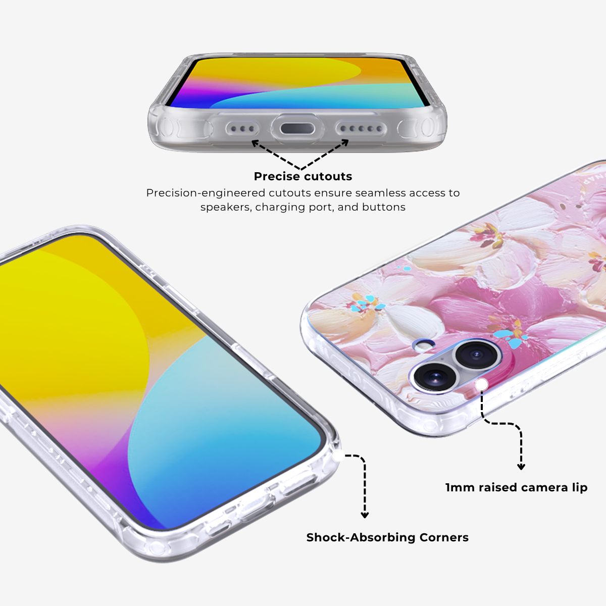 SakuraDream|Pink MagSafe Phone Case Grip Set Grip Set
