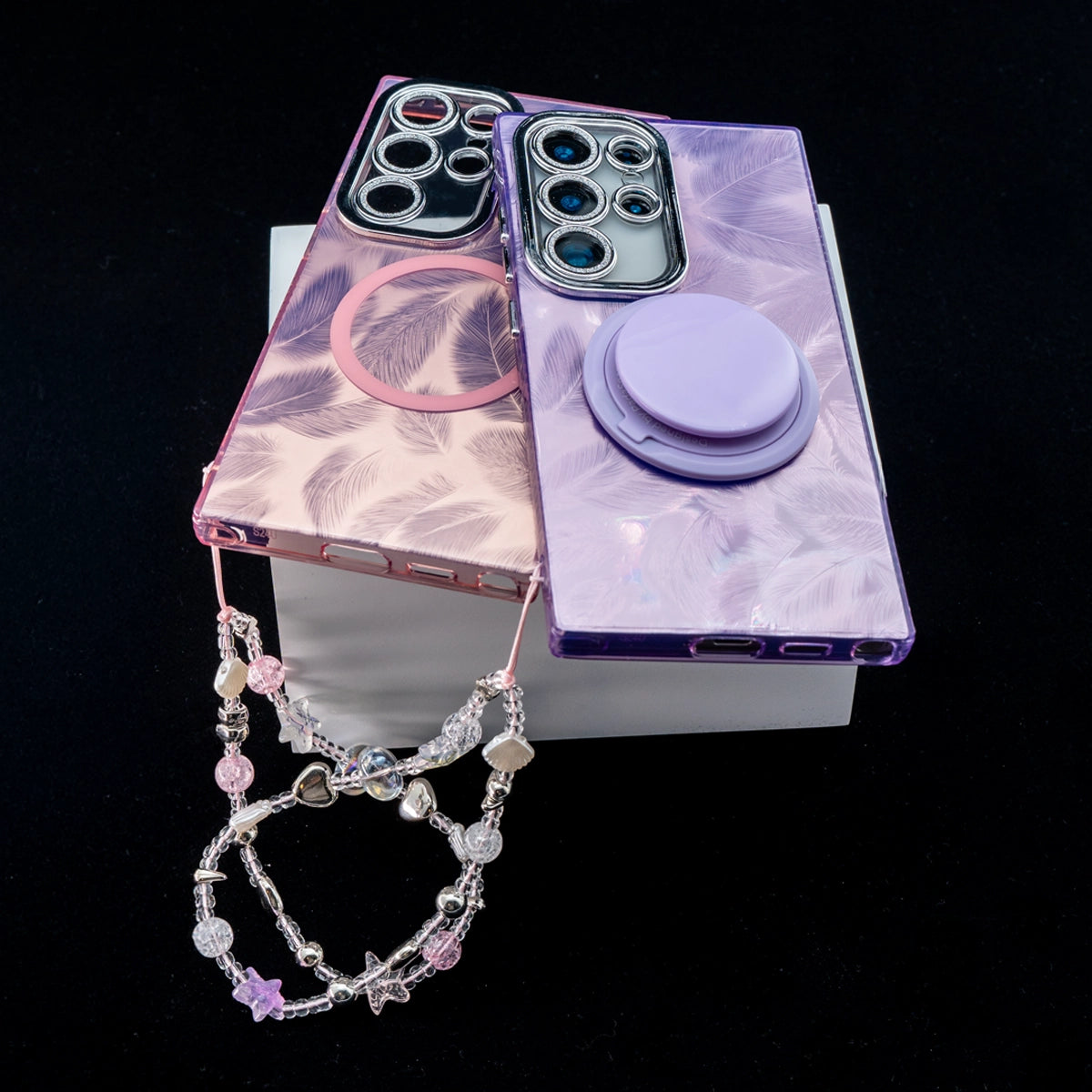 Swan Lake | MagSafe Phone Case Grip Charms Set