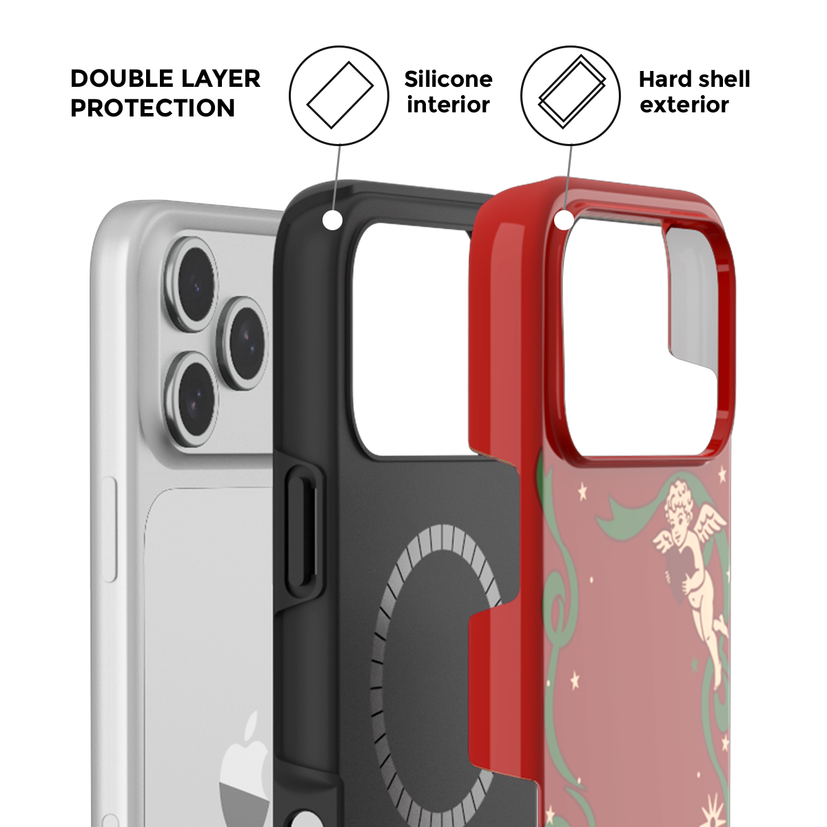 Angel’s Wish Christmas | MagSafe Phone Case Grip Set