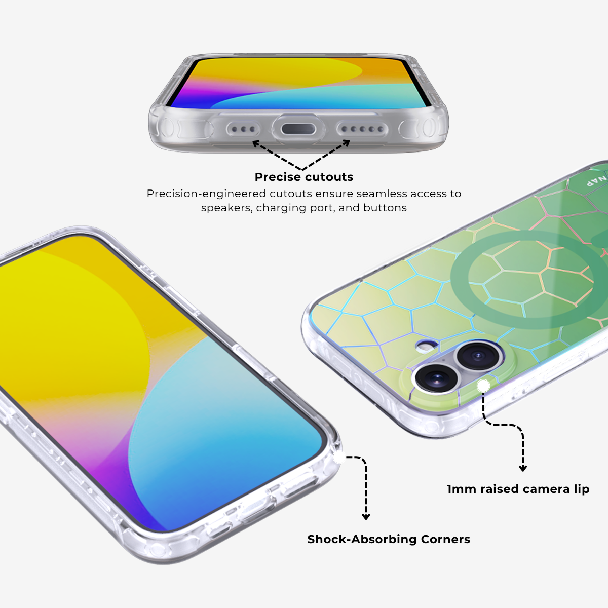 Vacay Glow Green MagSafe Phone Case