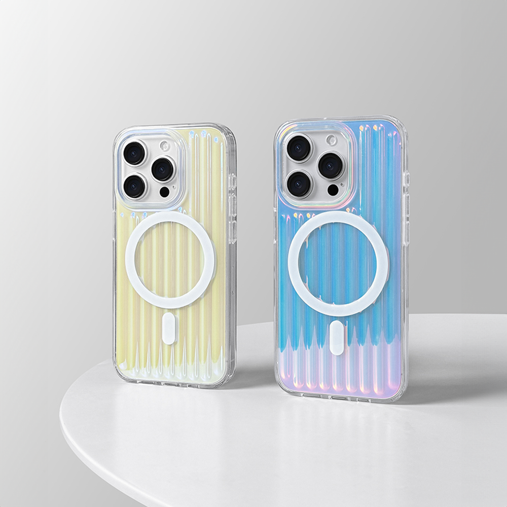 Vibrant Holiday | Laser Golden MagSafe Phone Case