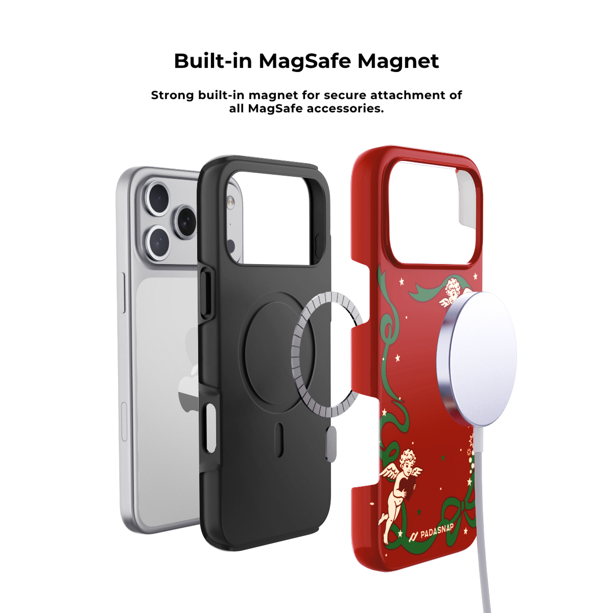 Angel’s Wish Christmas | MagSafe Phone Case Grip Set