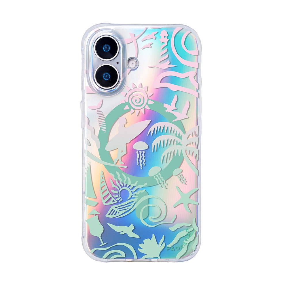 Tropic Holiday | Blue MagSafe Phone Case