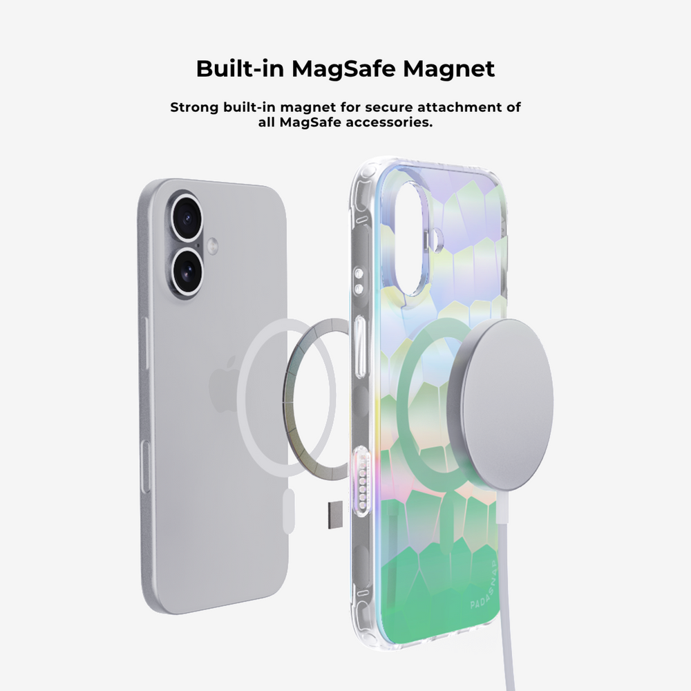 Fully Upgraded—Opaque!Vacay Glow MagSafe Phone Case Grip Set