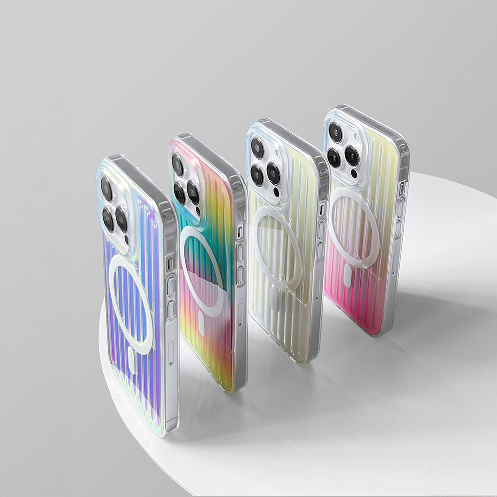 Vibrant Holiday | Laser Golden MagSafe Phone Case