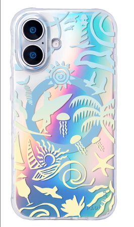 Tropic Holiday | Pink MagSafe Phone Case Grip Set