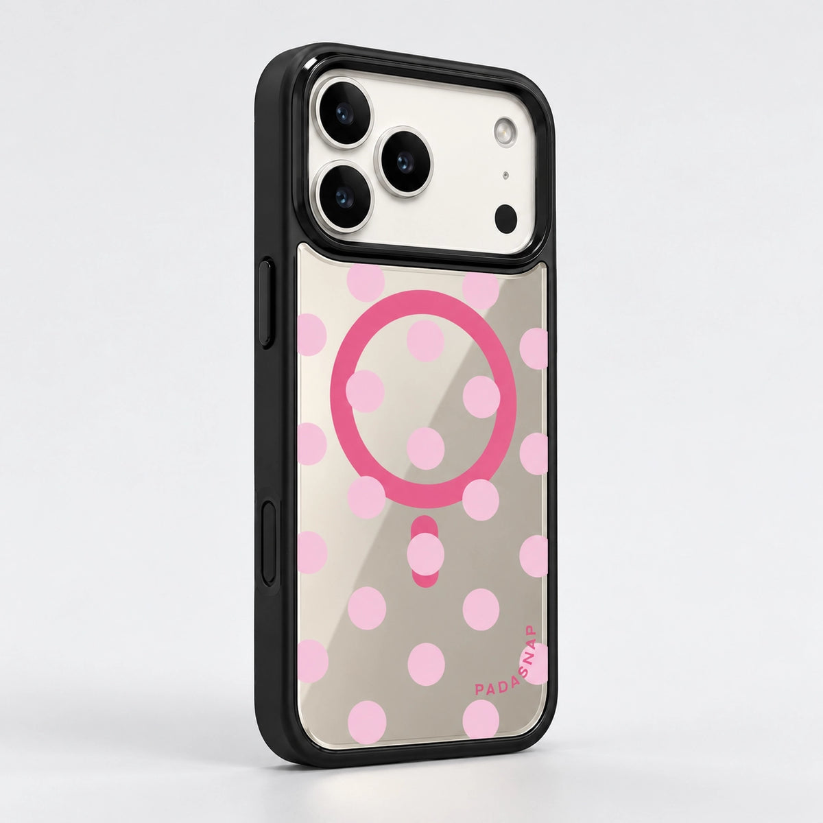 Pink Dot Mirror MagSafe Phone Case
