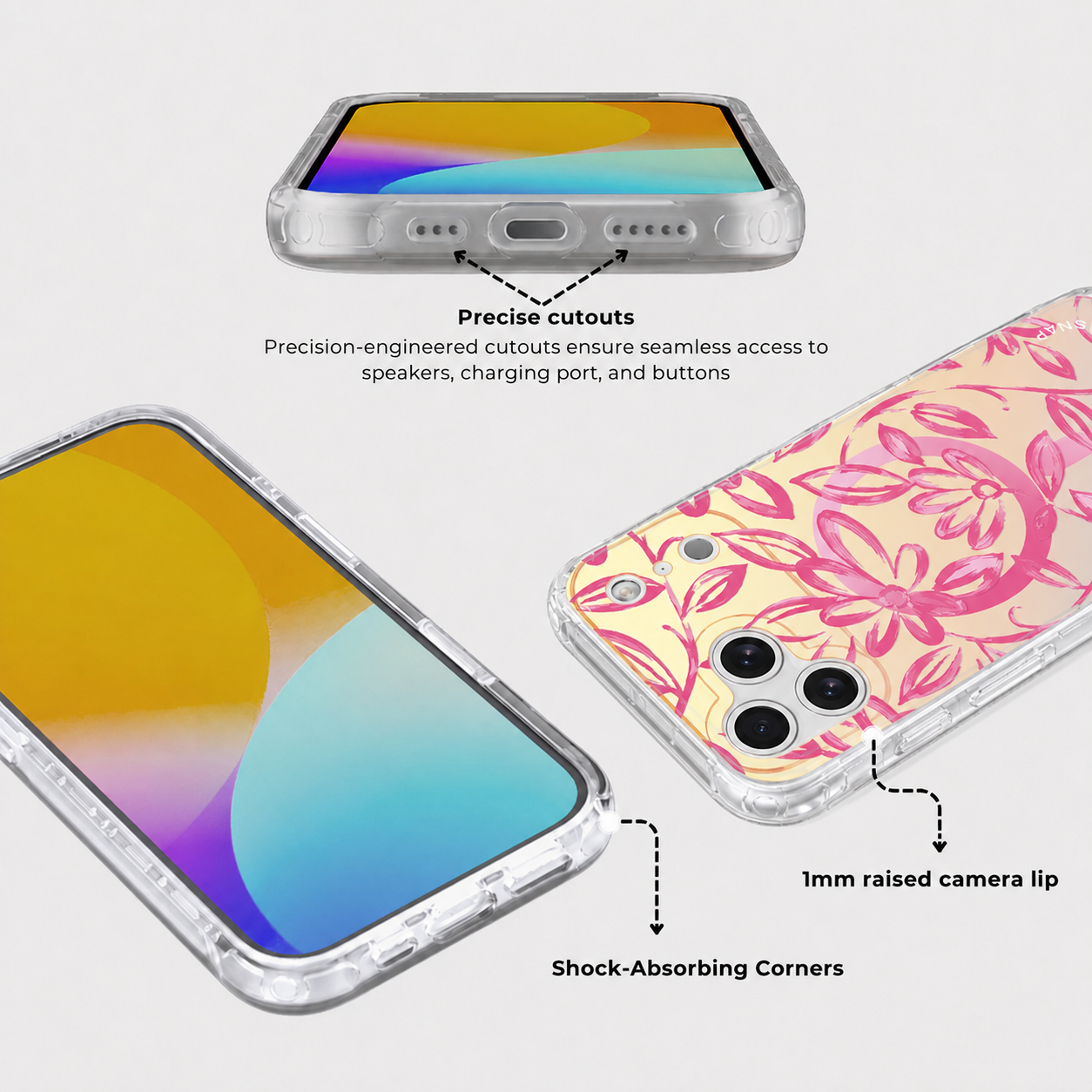 Solar Bloom MagSafe Phone Case