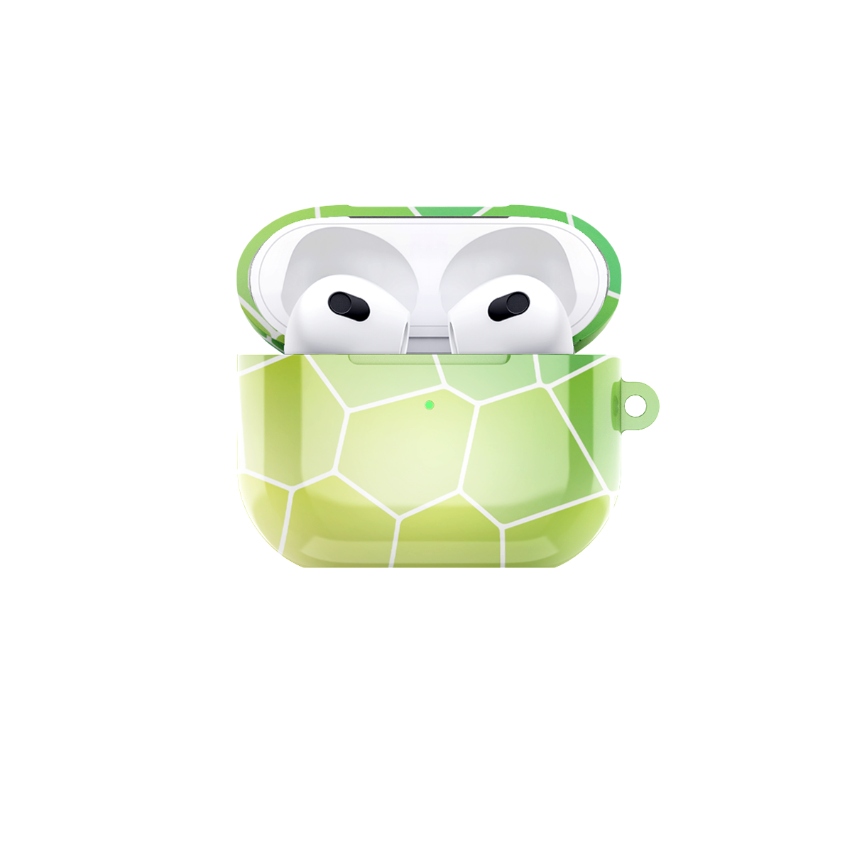 Vacay Glow Green Airpods Case