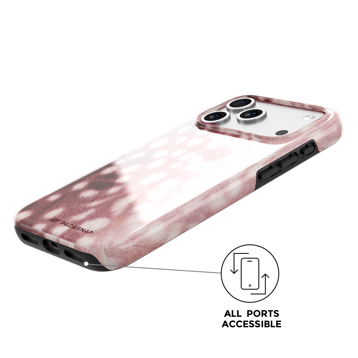 Sakura Deer MagSafe Phone Case Grip Set