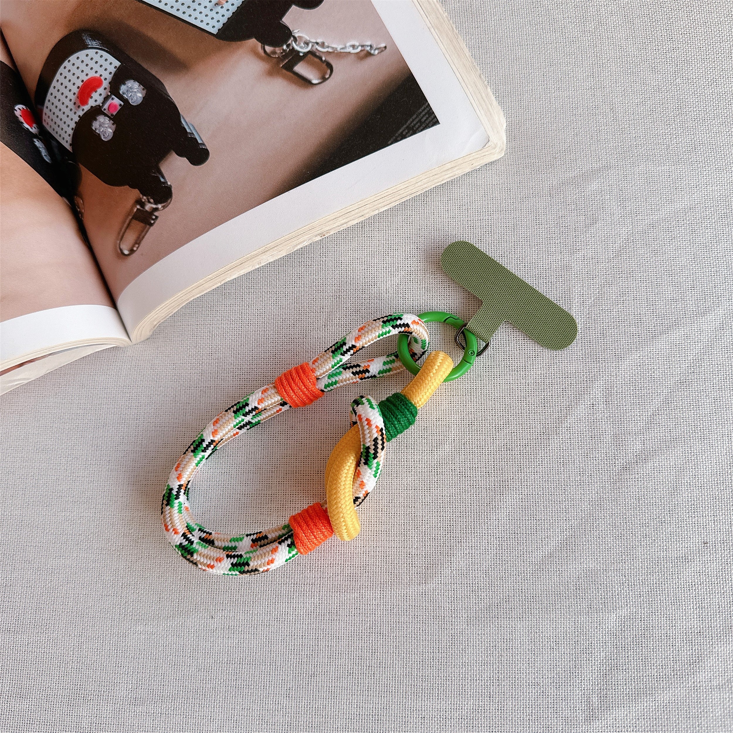 Cheery Coil | CottonCandyRope Phone Charm