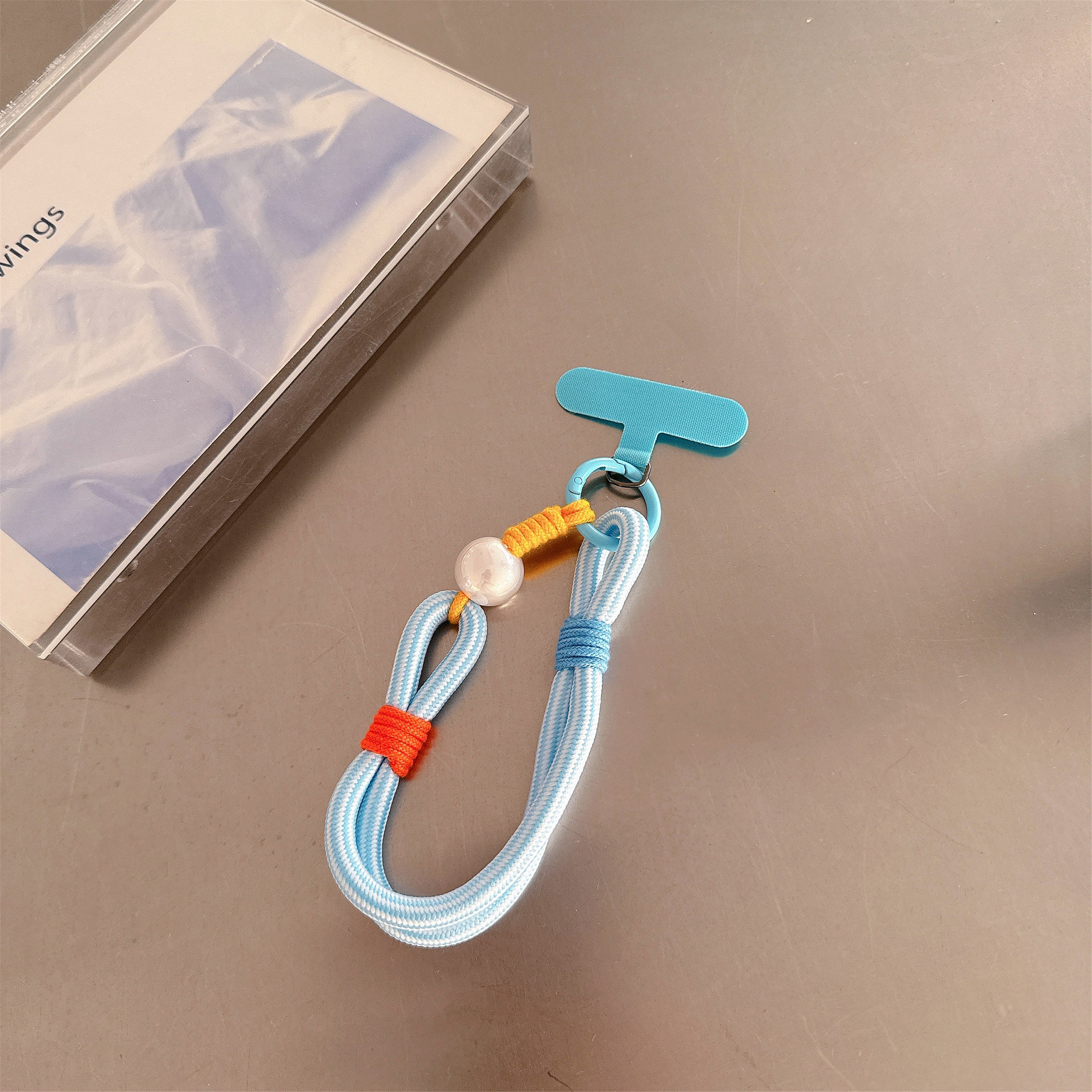 Pearl Dopamine | StripeLoom Phone Charm
