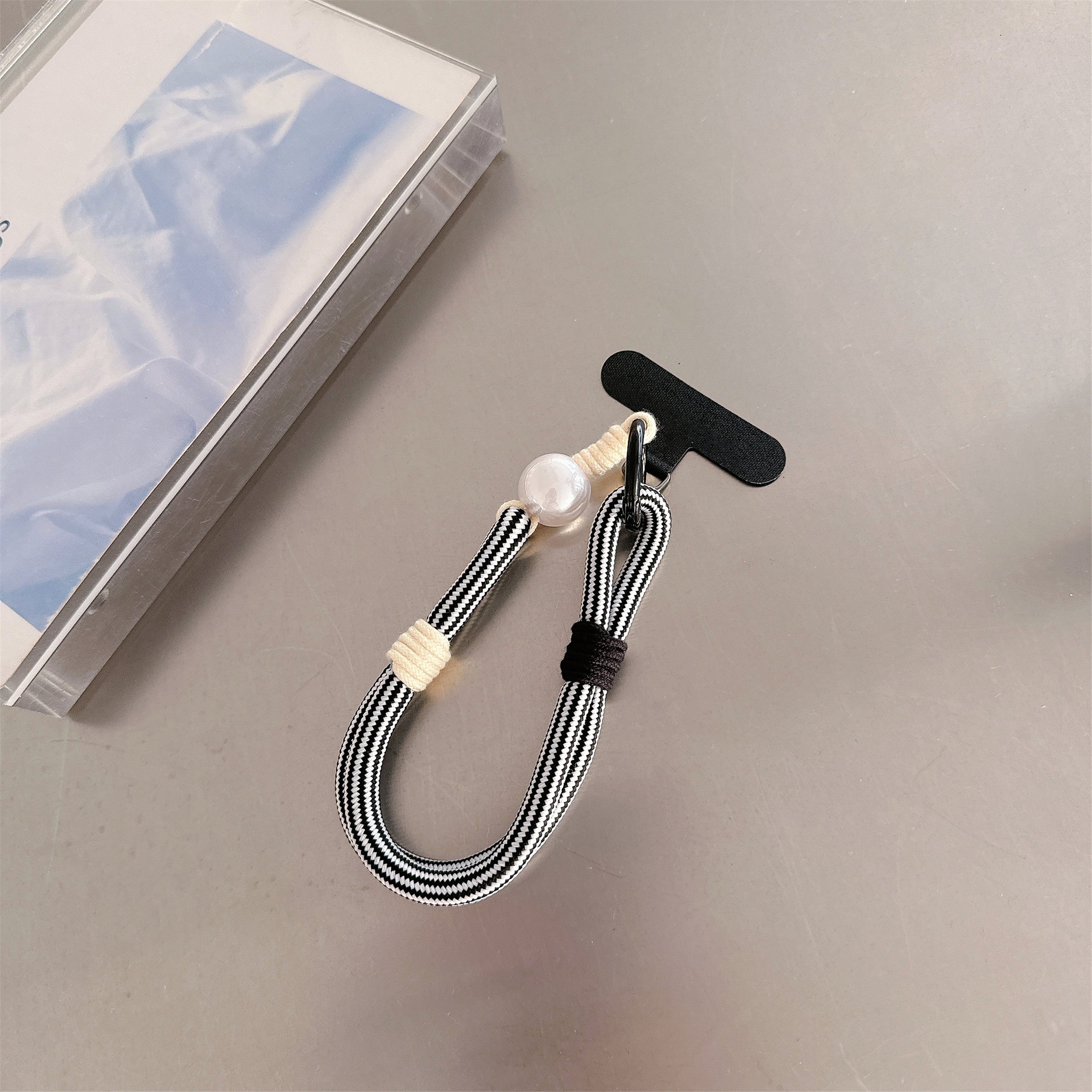 Pearl Dopamine | StripeLoom Phone Charm