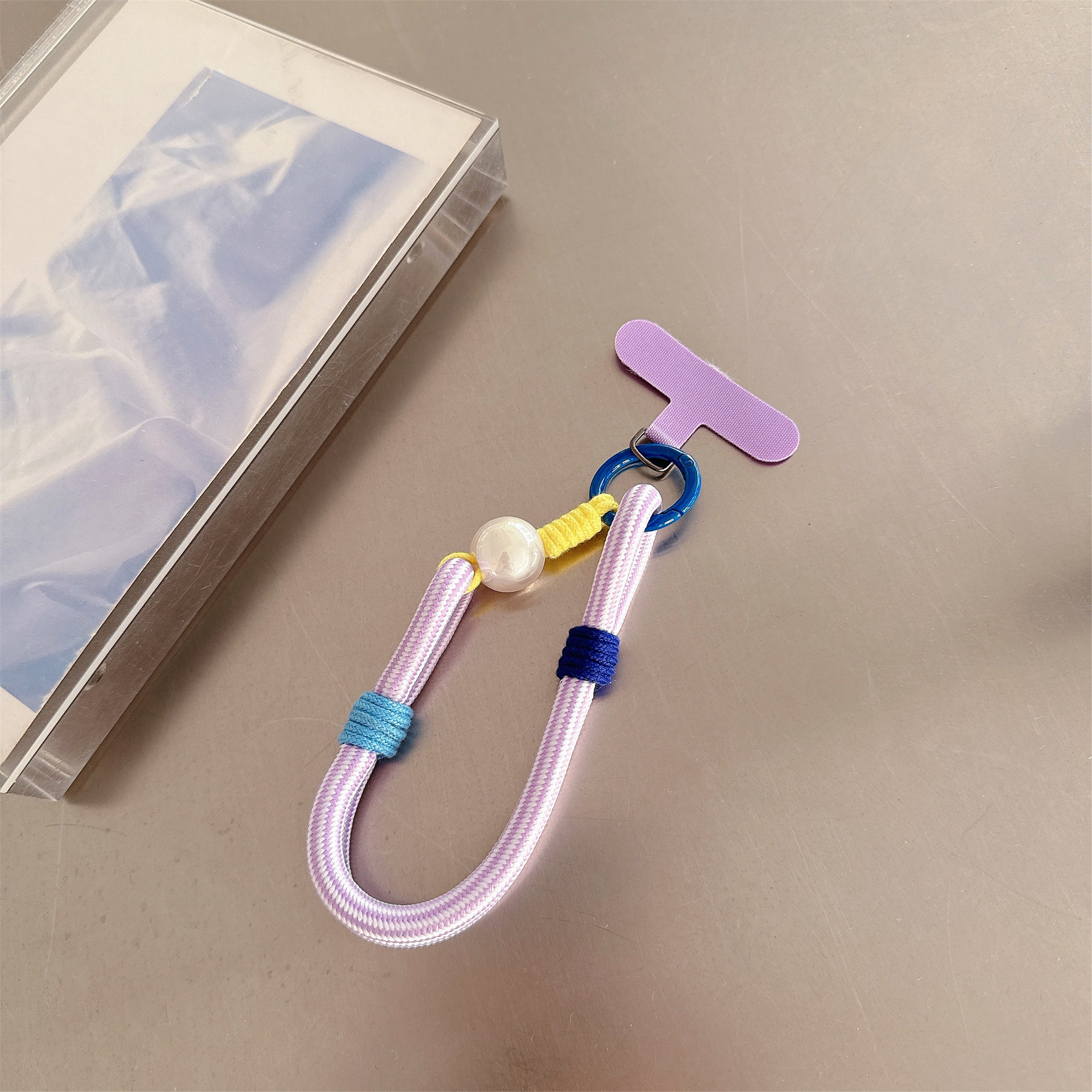 Pearl Dopamine | StripeLoom Phone Charm