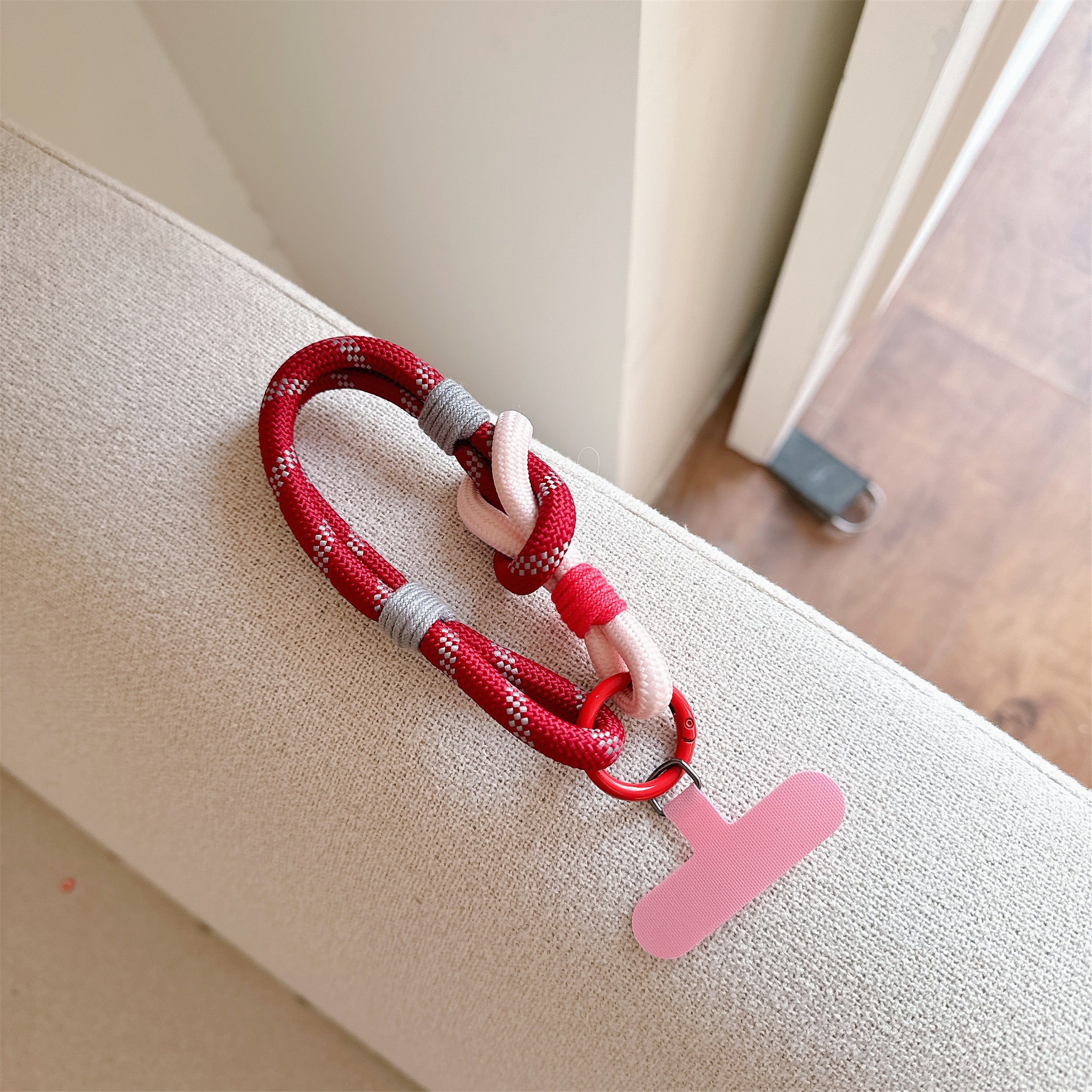 Color Knot | CottonCandyRope Phone Charm