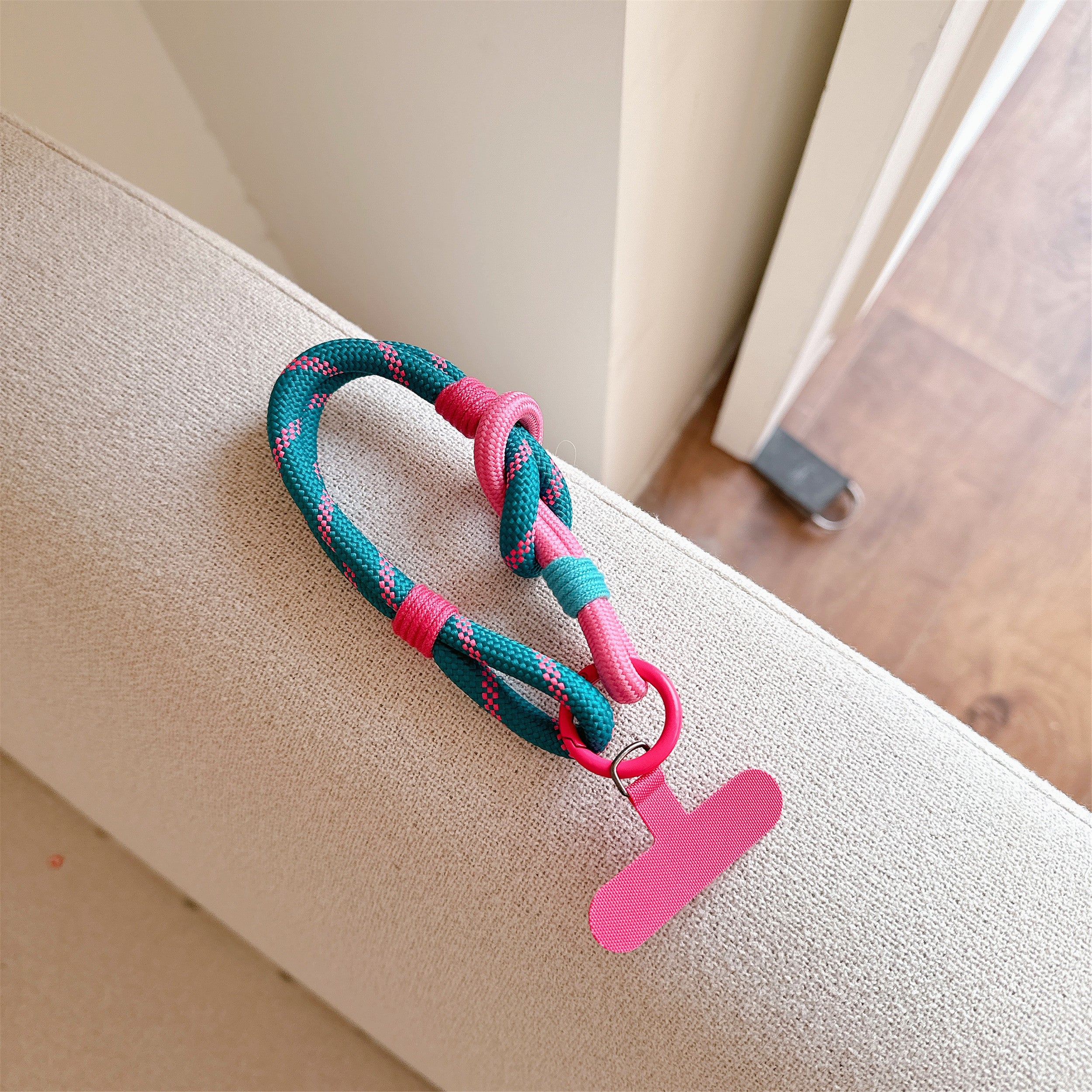 Color Knot | CottonCandyRope Phone Charm