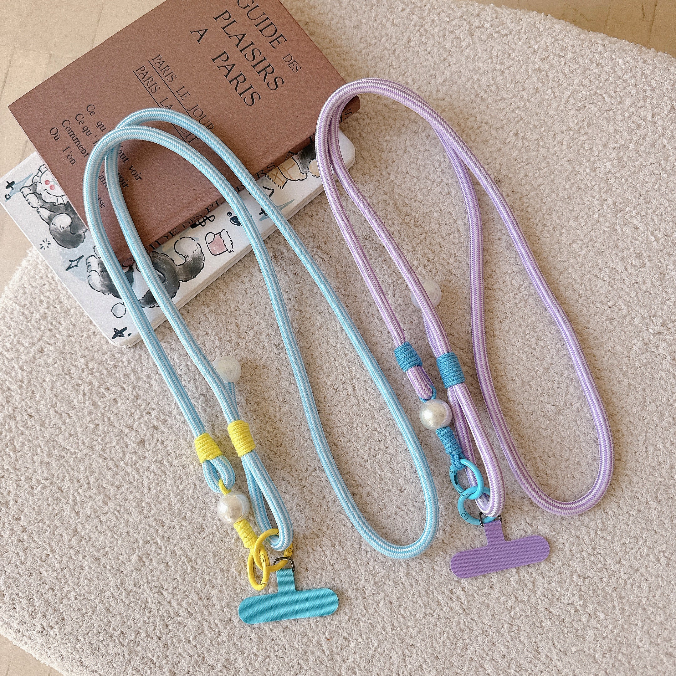 Dopamine Pearl Strap | StripeLoom Phone Charm