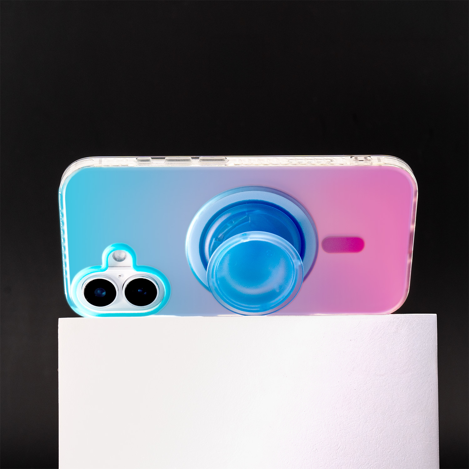 Neon Vibes|Frosted MagSafe Phone Case Grip Set