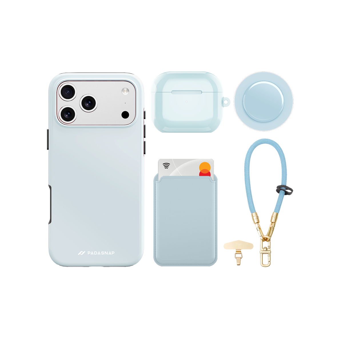MonoTone Blue iPhone Bundle Set