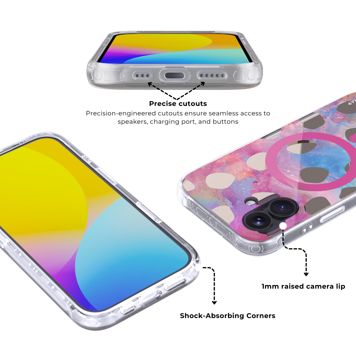 DreamCanvas | Pink MagSafe Phone Case