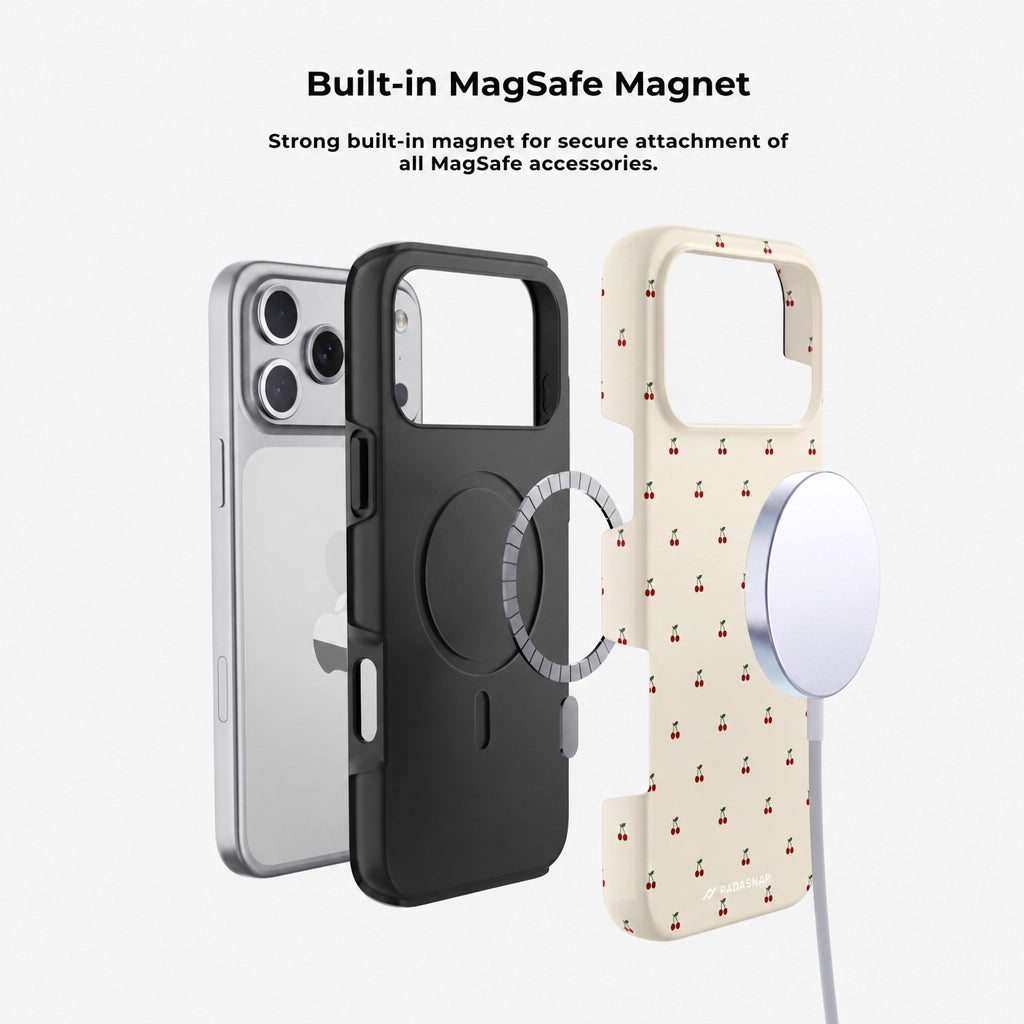 Cherry MagSafe Phone Case Grip Set