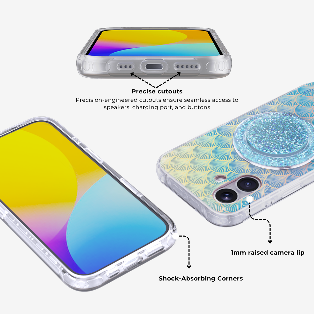 Starwave Shell | Blue MagSafe Phone Case