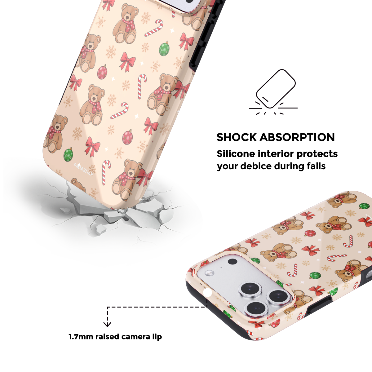 Teddy Christmas | MagSafe Phone Case