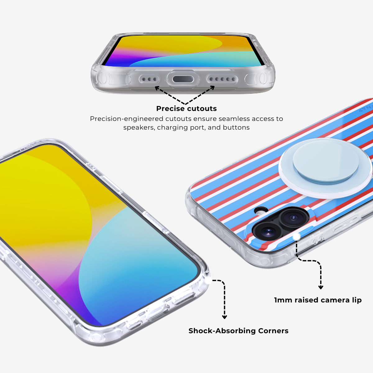 RoseVibe | MagSafe Phone Case With Grip