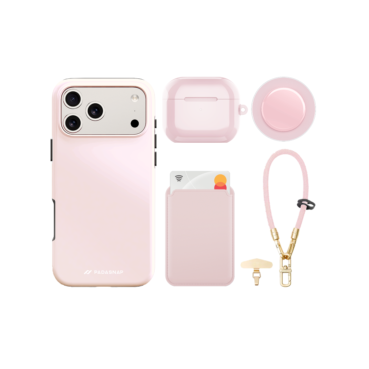 MonoTone Pink iPhone Bundle Set