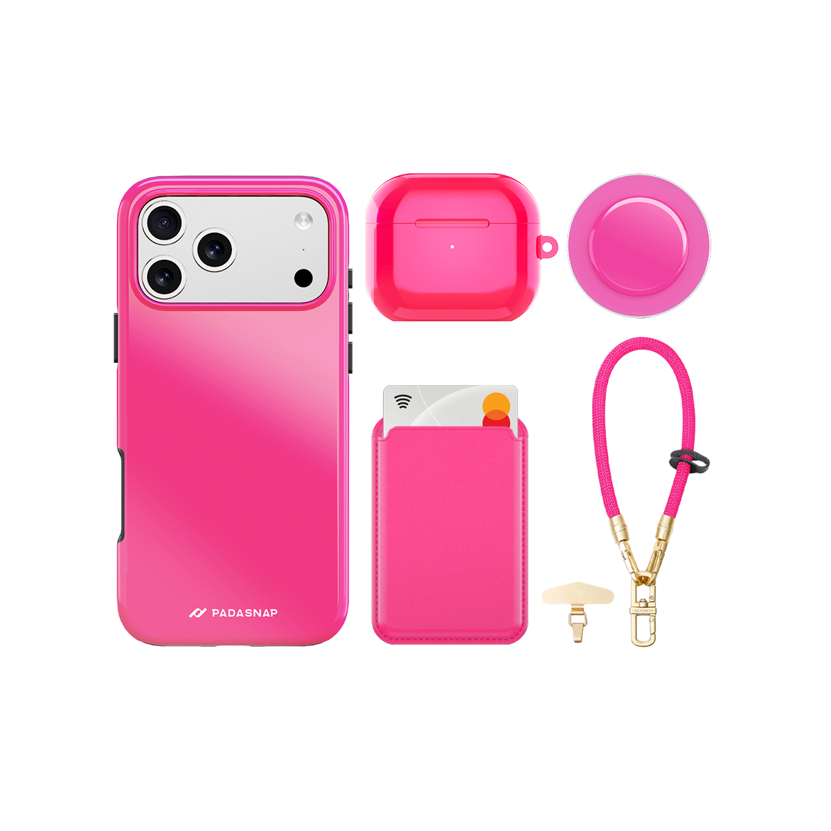 MonoTone Rose iPhone Bundle Set