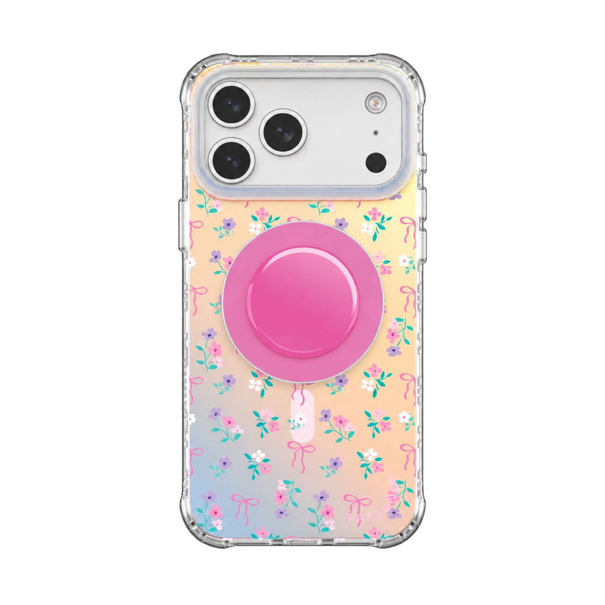 Cottage Bloom|Pink MagSafe Phone Case Grip Set