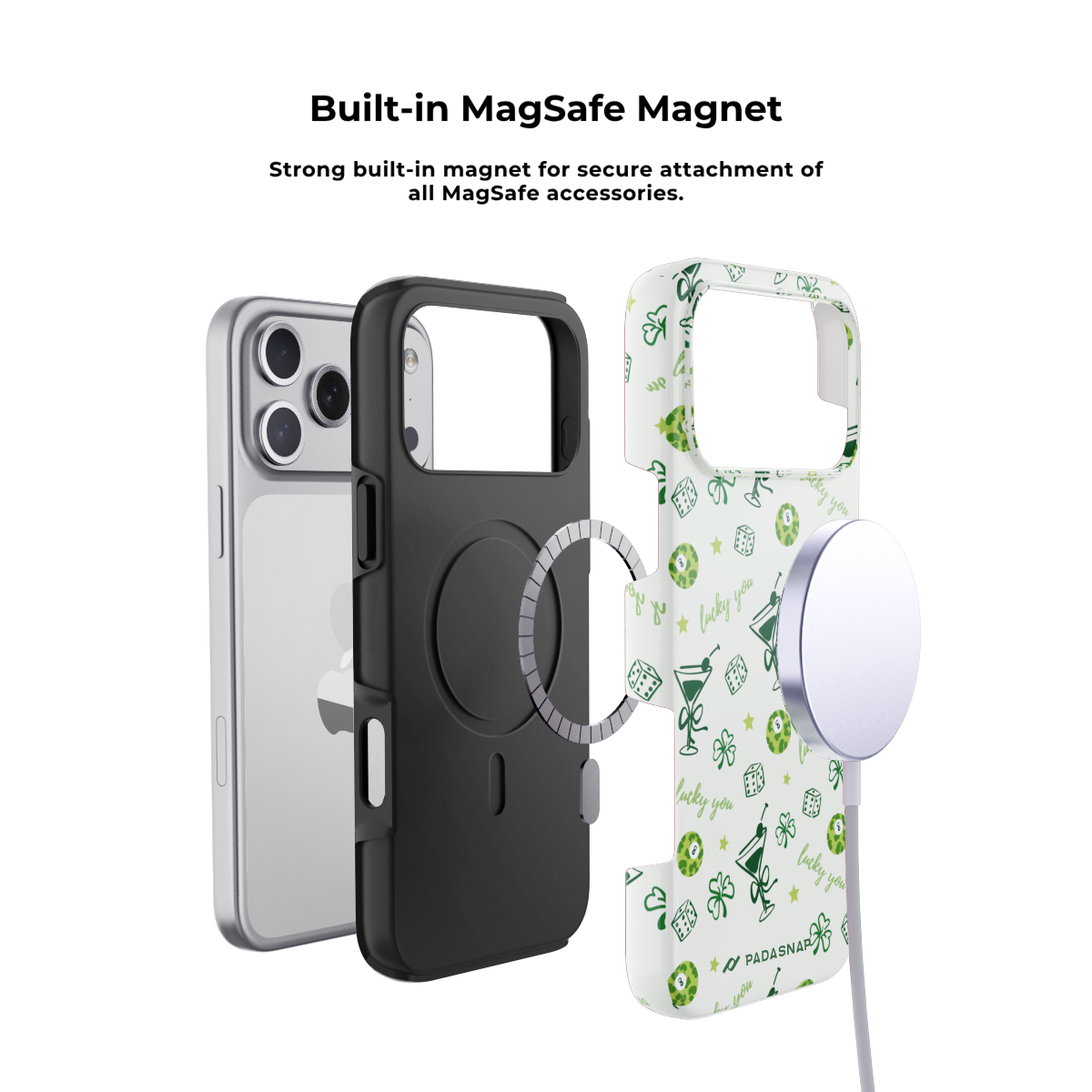 Lucky You Pink MagSafe Phone Case