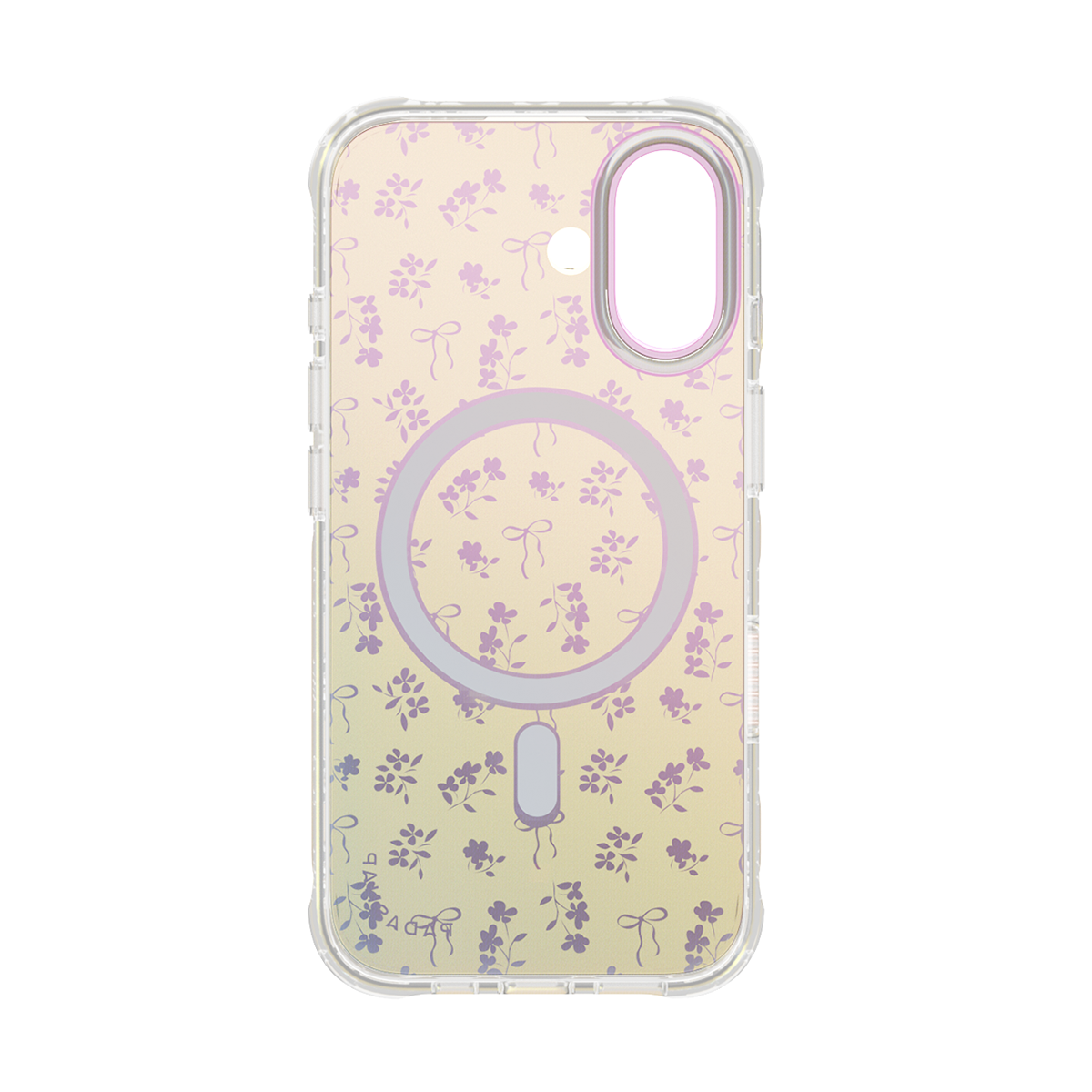 Cottage Bloom|Pink MagSafe Phone Case Grip Set